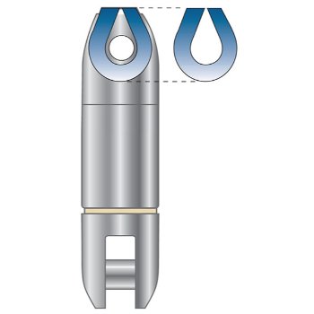 Rope Thimbles for Clevis Swivels
